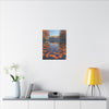 View details for AI Autumn Landscape Canvas Art for Nature Lovers and Modern Wall Décor