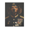 Dog, Dachshund, Military, Military Dress, Army, Air Force, Navy, Marines, Dog Wall Art, Dog Art, Military Wall Art, Military Art