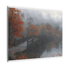 Autumn Décor, Canvas Art, AI Autumn Landscape, Nature Artwork Gift, Modern Wall Hanging, Unique Wall Art