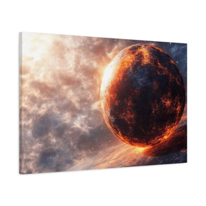 Cosmic Wall Art Print, Galaxy Canvas, Space Decor, Celestial Artwork, Modern Home Decor, Gifts for Astronomy Lovers