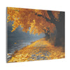 Autumn Décor, Canvas Art, AI Autumn Landscape, Nature Artwork Gift, Modern Wall Hanging, Unique Wall Art