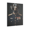 German Shorthaired Pointer Military Wall Art - Patriotic Dog Décor for Army, Air Force, Navy, Marines