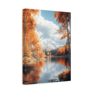 Autumn Landscape Canvas Print, Nature Wall Art, Fall Decor, Home Office Decor, Gift for Nature Lovers, Scenic Wall Hanging