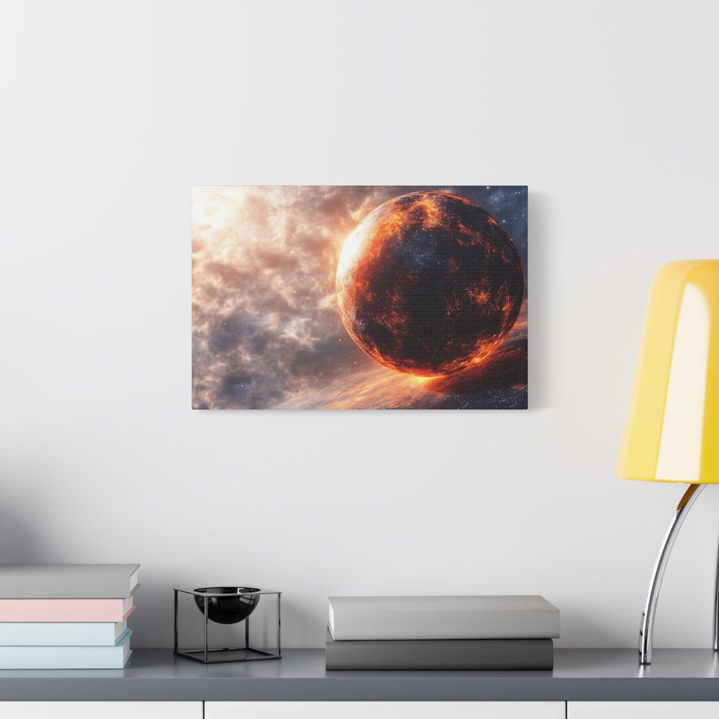 Cosmic Wall Art Print, Galaxy Canvas, Space Decor, Celestial Artwork, Modern Home Decor, Gifts for Astronomy Lovers
