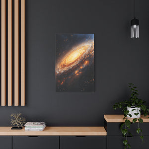 Galaxy Art Canvas Print, Cosmic Wall Decor, Space Lover Gift, Astronaut Home Decoration, Astrology Art
