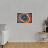 Galaxy Glow Wall Art Print, Cosmic Spiral Nebula Canvas Décor, Space Themed Print, Celestial Home Décor, Astronomy Art