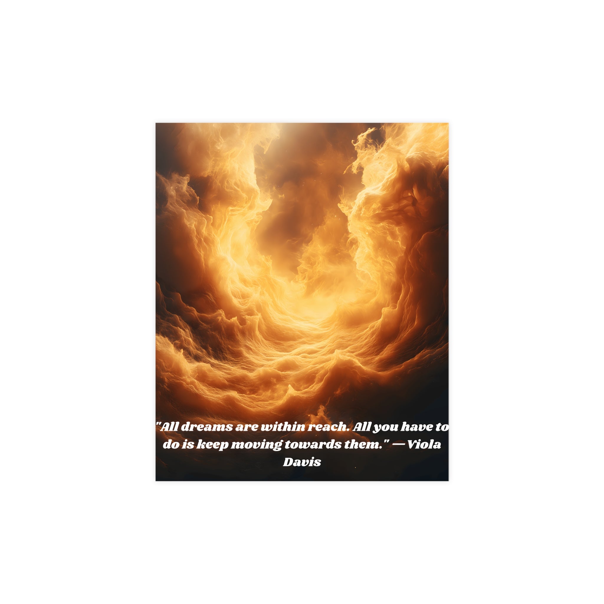 Inspirational AI Art Matte Posters, Vertical & Horizontal Prints, Home Decor, Wall Art, Dorm Room Decor, Office Wall Decor