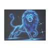 Leo Astrological Sign, Canvas Art, Stretched Canvas Print, AI Art, Matte Finish, Home Décor Wall Art