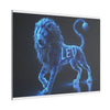 Leo Astrological Sign, Canvas Art, Stretched Canvas Print, AI Art, Matte Finish, Home Décor Wall Art