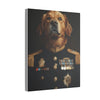 Dog, Golden Retriever, Military, Military Dress, Army, Air Force, Navy, Marines, Dog Wall Art, Dog Art, Military Wall Art, Military Art