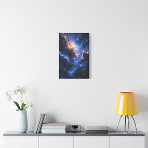 Stretched Canvas Art Print, Cosmic Wall Decor, Space Themed Home Decor, Celestial Art, Gifts for Astronomers, Meditation Room Decoration