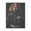 Cavalier King Charles Spaniel Military Wall Art - Patriotic Dog Décor for Army, Air Force, Navy, Marines