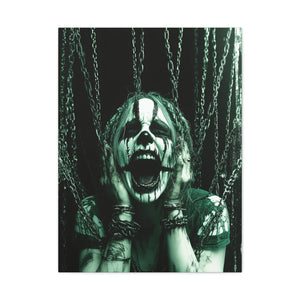 Gothic Art Canvas Print, Spooky Home Decor, Wall Art for Halloween, Unique Gift for Art Lovers, Dark Aesthetic Decoration