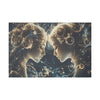 Celestial Twin Souls Wall Art, Zodiac-Inspired Décor, Cosmic Print, Galaxy Poster, Astrology Gift