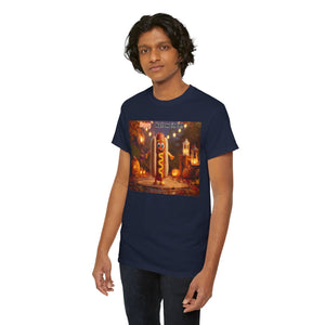 Halloween Hot Dog Tee, Funny Halloween Shirt, Unisex Graphic T-Shirt, Spooky Party Wear, Autumn Festive Apparel, Unique Halloween Gift