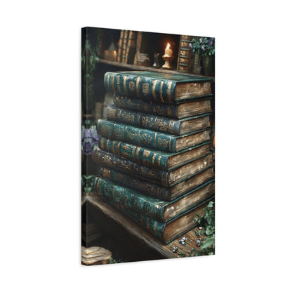 Artistic Book Canvas Print