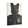 Dog, German Shepherd, Military, Military Dress, Army, Air Force, Navy, Marines, Dog Wall Art, Dog Art, Military Wall Art, Military Art