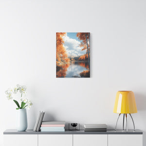 Autumn Landscape Canvas Print, Nature Wall Art, Fall Decor, Home Office Decor, Gift for Nature Lovers, Scenic Wall Hanging