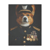 Dog, Pembroke Welsh Corgi, Military, Military Dress, Army, Air Force, Navy, Marines, Dog Wall Art, Dog Art, Military Wall Art, Military Art