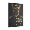 Dog, Bulldog, Military, Military Dress, Army, Air Force, Navy, Marines, Dog Wall Art, Dog Art, Military Wall Art, Military Art