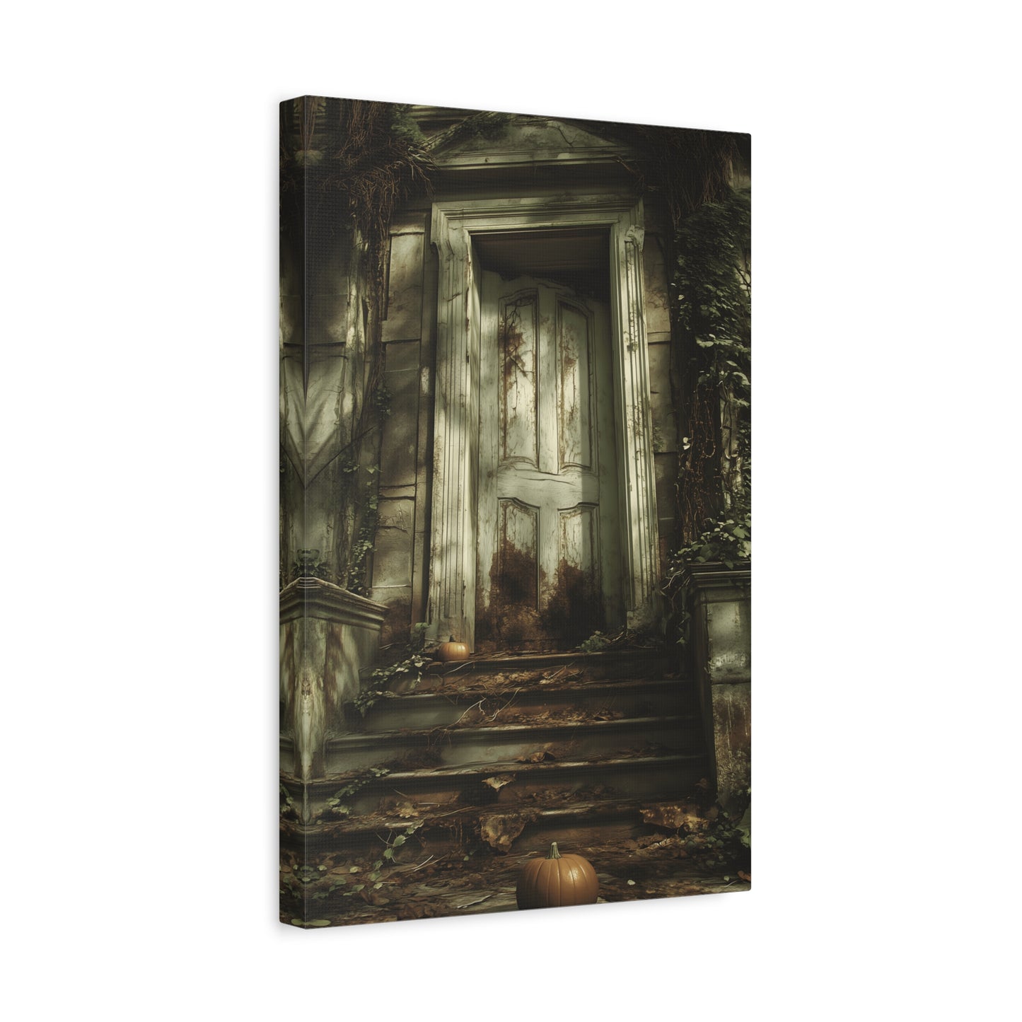 Mystical Doorway Canvas Art Print, Home Decor, Wall Art, Gift for Home, Haunted House Decor, Unique Artwork