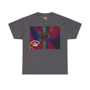 Psychedelic Rainbow Vortex T-Shirt — Trippy Optical Illusion Tee