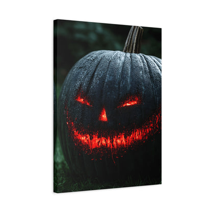 Spooky Halloween Canvas Art, Pumpkin Wall Decor for Fall, Haunted House Decoration, Halloween Gift, Trick-or-Treat Decor