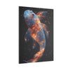 Canvas Art, Pisces Astrological Sign, Stretched Canvas Print, AI Art, Matte Finish, Home Décor Wall Art