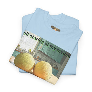 Humorous Cotton T-Shirt, Funny Shirt, Gift for Fruit Lovers, Cute Casual Tee, Unique Meme Apparel, Lightweight Graphic Tee