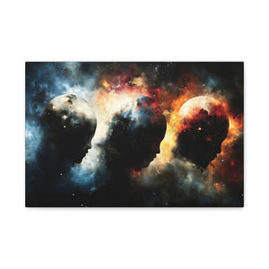 Cosmic Art Canvas, Space Home Decor, Astral Wall Art, Galaxy Prints, Modern Office Decor, Gift for Space Lovers, Unique Artwork