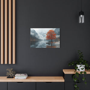 Autumn Landscape Canvas Print, Nature Art, Wall Decor, Home Aesthetic, Fall Vibe, Gift for Nature Lovers