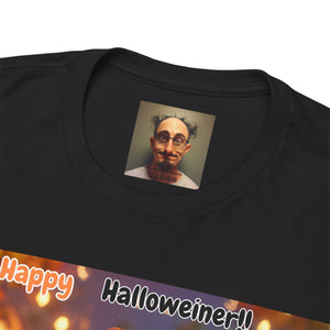 Halloween Hot Dog Tee, Funny Halloween Shirt, Unisex Graphic T-Shirt, Spooky Party Wear, Autumn Festive Apparel, Unique Halloween Gift