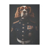 Cavalier King Charles Spaniel Military Wall Art - Patriotic Dog Décor for Army, Air Force, Navy, Marines