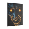 Halloween Décor, Spooky Wall Art, Canvas Art, Scary AI Images, Horror Fan Gift