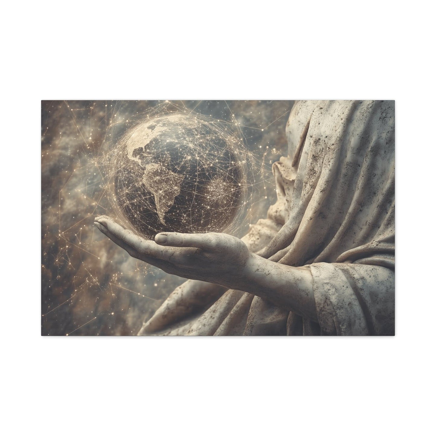 Earth in Hand - Matte Canvas Wall Art for Home Decor, Inspirational Artwork for Living Room, Unique Gift, Modern Aesthetic, Spiritual [...]