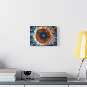 Galactic Eye Canvas Art, Cosmic Wall Decor, Space-Inspired Art, Unique Home Decor, Astronomical Gift Idea