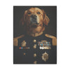 Dog, Golden Retriever, Military, Military Dress, Army, Air Force, Navy, Marines, Dog Wall Art, Dog Art, Military Wall Art, Military Art