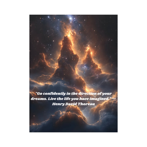 Inspirational AI Art Matte Posters, Vertical & Horizontal Prints, Home Decor, Wall Art, Dorm Room Decor, Office Wall Decor