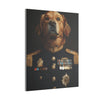 Dog, Golden Retriever, Military, Military Dress, Army, Air Force, Navy, Marines, Dog Wall Art, Dog Art, Military Wall Art, Military Art