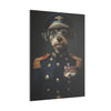 Miniature Schnauzer Military Wall Art - Patriotic Dog Décor for Army, Air Force, Navy, Marines