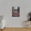 View details for AI Autumn Landscape Canvas Art for Nature Lovers and Modern Wall Décor