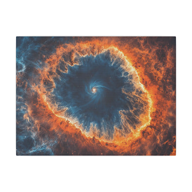 Galaxy Glow Wall Art Print, Cosmic Spiral Nebula Canvas Décor, Space Themed Print, Celestial Home Décor, Astronomy Art