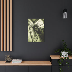 Horror Art Canvas Print, Unique Home Decor, Spooky Wall Art, Gothic Style, Creepy Gift Idea, Halloween Decoration