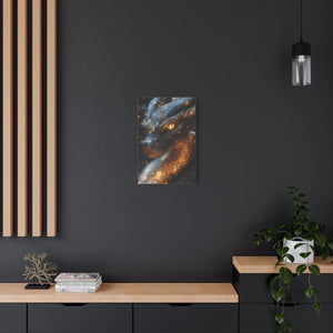 Majestic Dragon Canvas Print, Fantasy Wall Art, Home Décor, Gift for Dragon Lovers