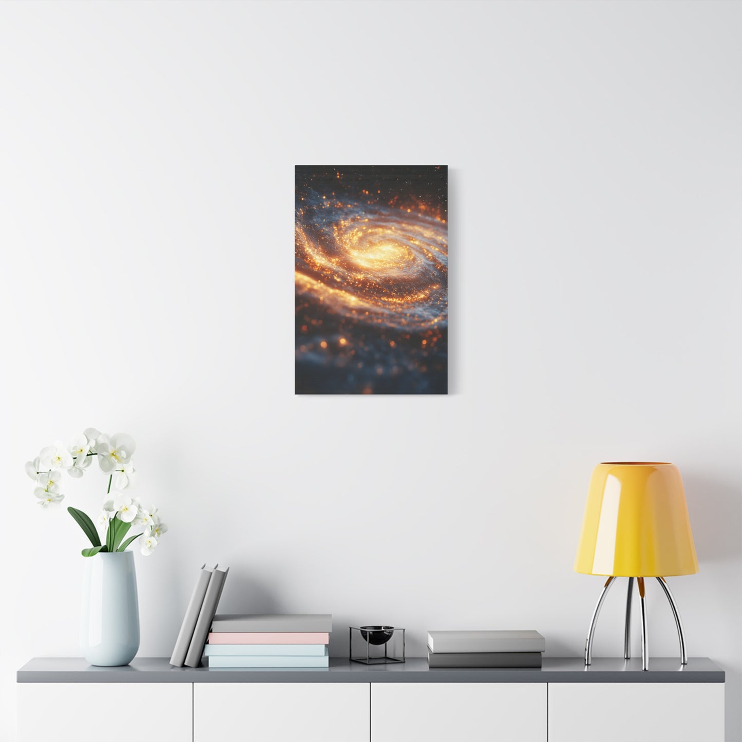 Galactic Canvas Wall Art, Cosmic Decor, Space Themed Gift, Astronomy Lover's Art, Home Decor, Starry Night Artwork