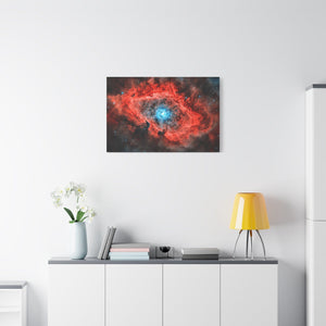 Canvas Wall Art, Cosmic Nebula Print, Space Decor, Celestial Art, Gift for Astronomers, Home Gallery