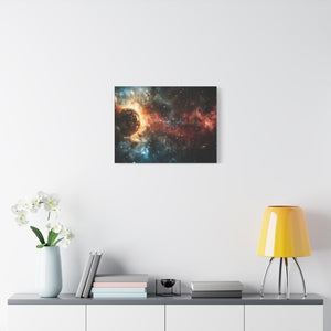 Cosmic Canvas Print, Wall Art, Outer Space Décor, Galaxy Artwork, Cosmic Home Décor