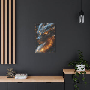 Majestic Dragon Canvas Print, Fantasy Wall Art, Home Décor, Gift for Dragon Lovers