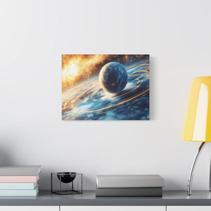 Cosmic Canvas Art, Galaxy Decor, Space Wall Art, Universe Print , Home Decoration, Gift for Astronaut Lovers