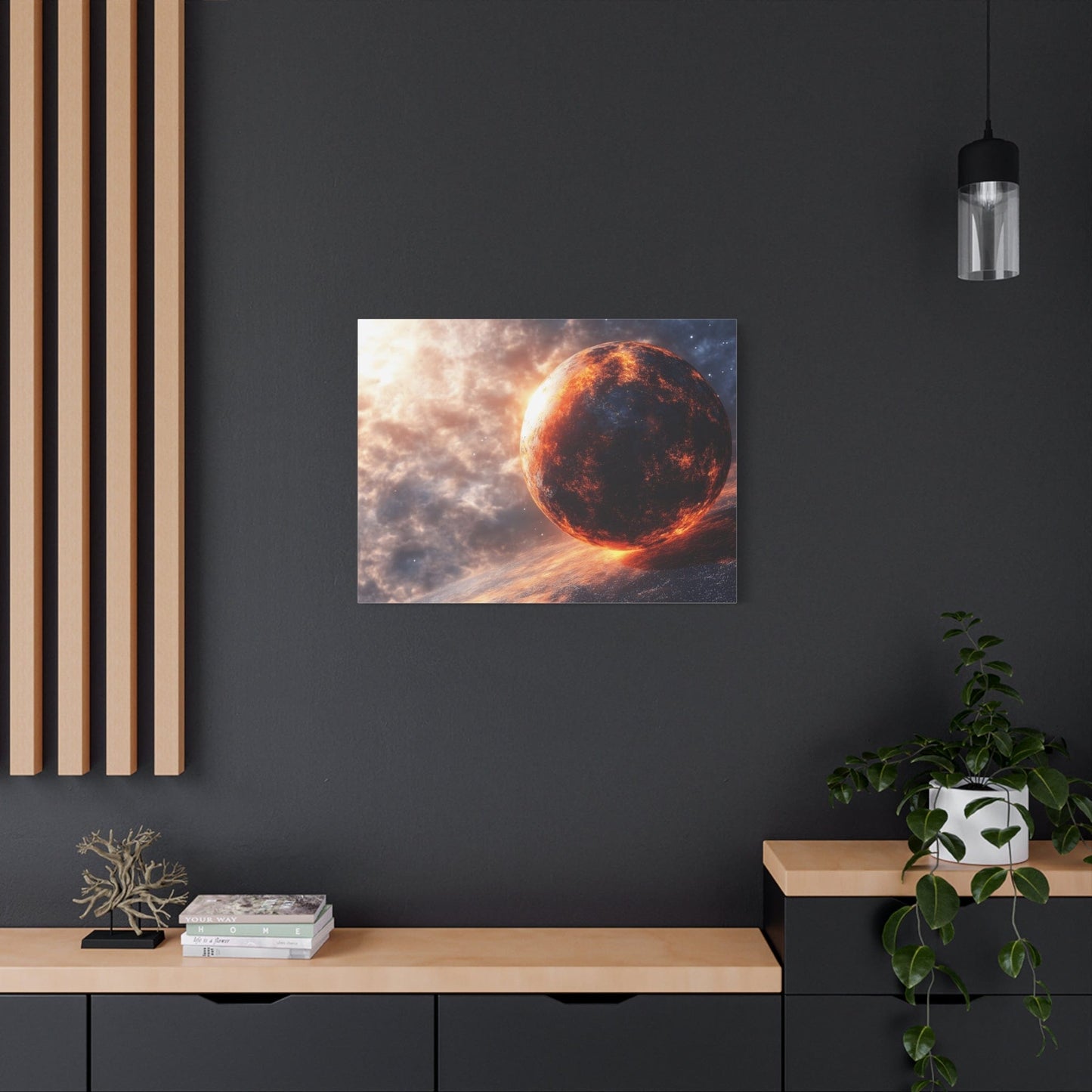 Cosmic Wall Art Print, Galaxy Canvas, Space Decor, Celestial Artwork, Modern Home Decor, Gifts for Astronomy Lovers